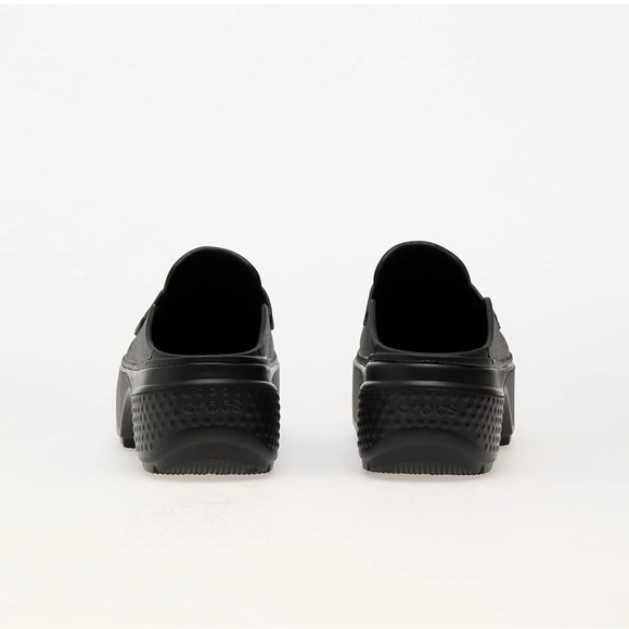 Crocs Stomp Black Loafer M6 W8 - Picture 6 of 6